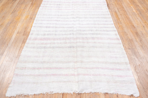 Vintage Hemp Kilim Area Rug (5' x 14')