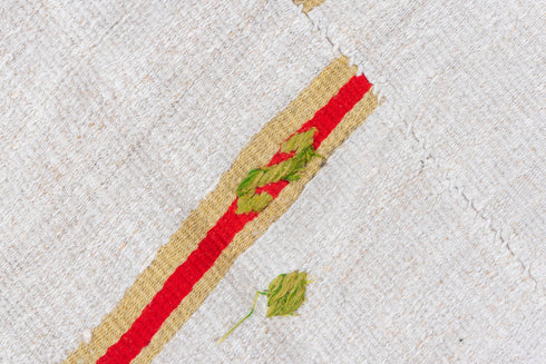 Vintage Hemp Kilim Area Rug (6' x 14')