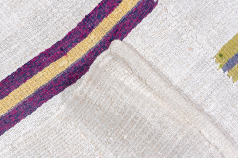 Vintage Hemp Kilim Area Rug (6' x 14')