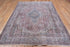 Antique Overdyed Area Rug (6' x 9')
