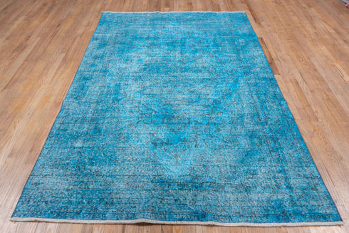 Antique Overdyed Area Rug (5' x 9')