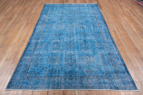 Antique Overdyed Area Rug (5' x 9')