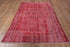 Antique Overdyed Area Rug (5' x 8')