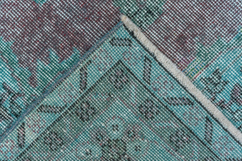 Antique Overdyed Area Rug (5' x 9')