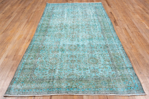 Antique Overdyed Area Rug (5' x 9')