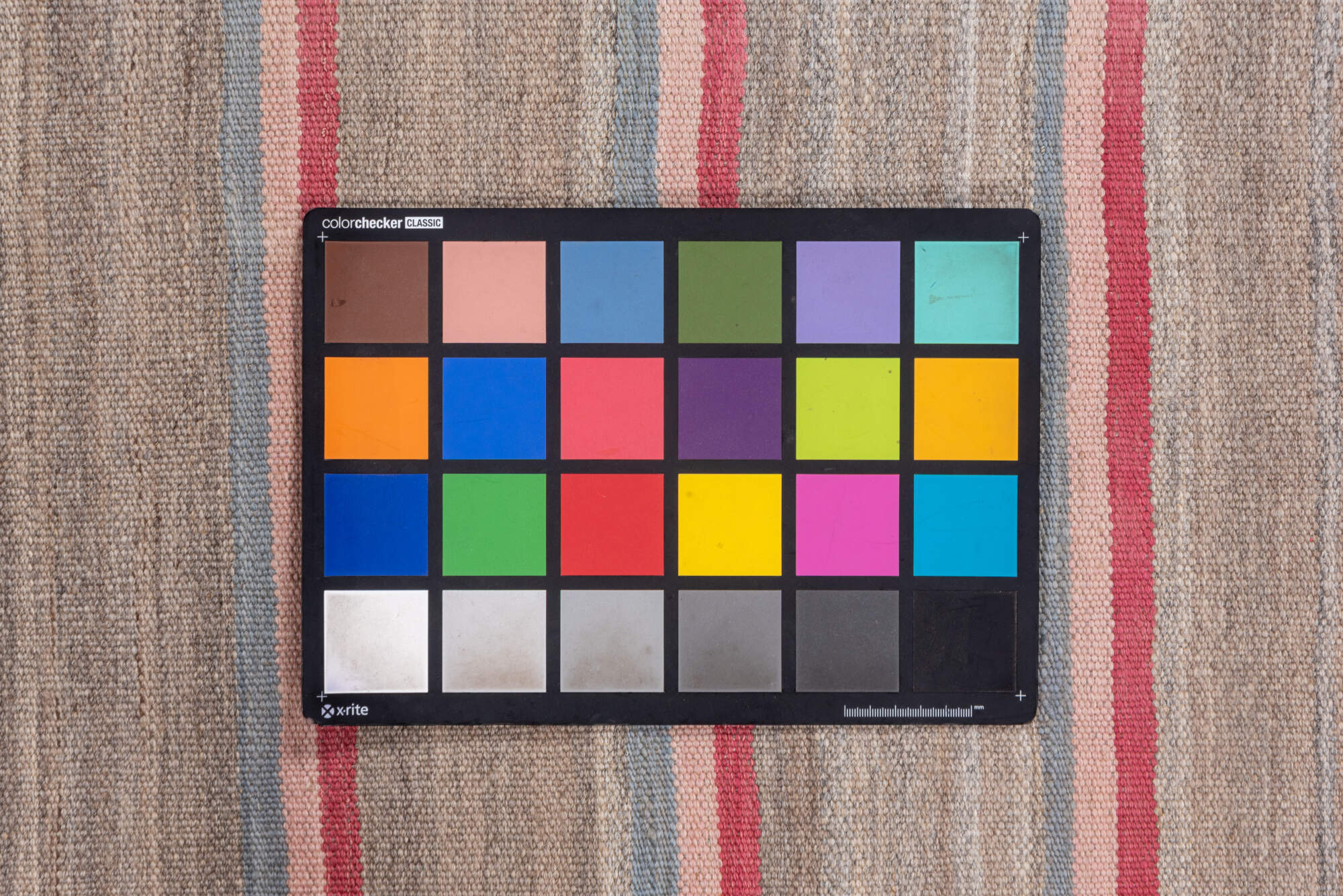 2' x 11' one-of-a-kind handmade vintage Kilim runner rug. Color palette: blue, fiord, gray, light gray, off-white, pink