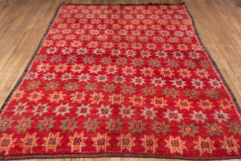 Vintage Moroccan Area Rug (6' x 9')