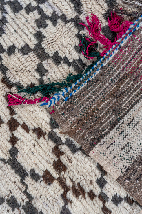 Vintage Moroccan Runner Rug (3' x 7')