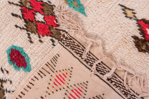 Vintage Moroccan Area Rug (3' x 7')