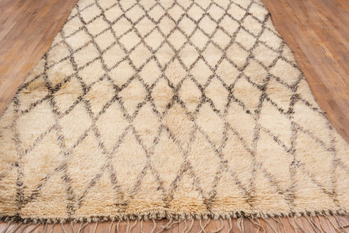 Vintage Moroccan Area Rug (6' x 12')