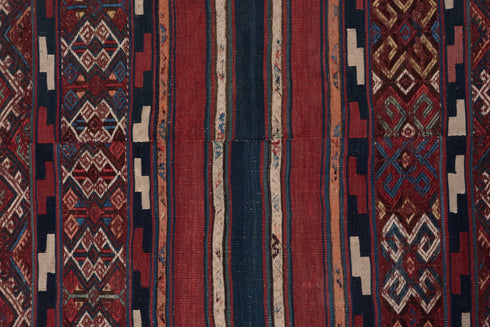 Antique Kilim Area Rug (5' x 15')