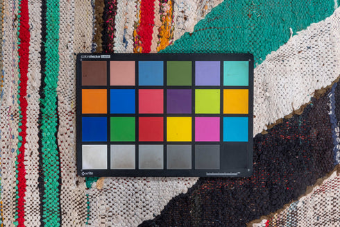 Vintage Rag Rug Area Rug (5' x 8')