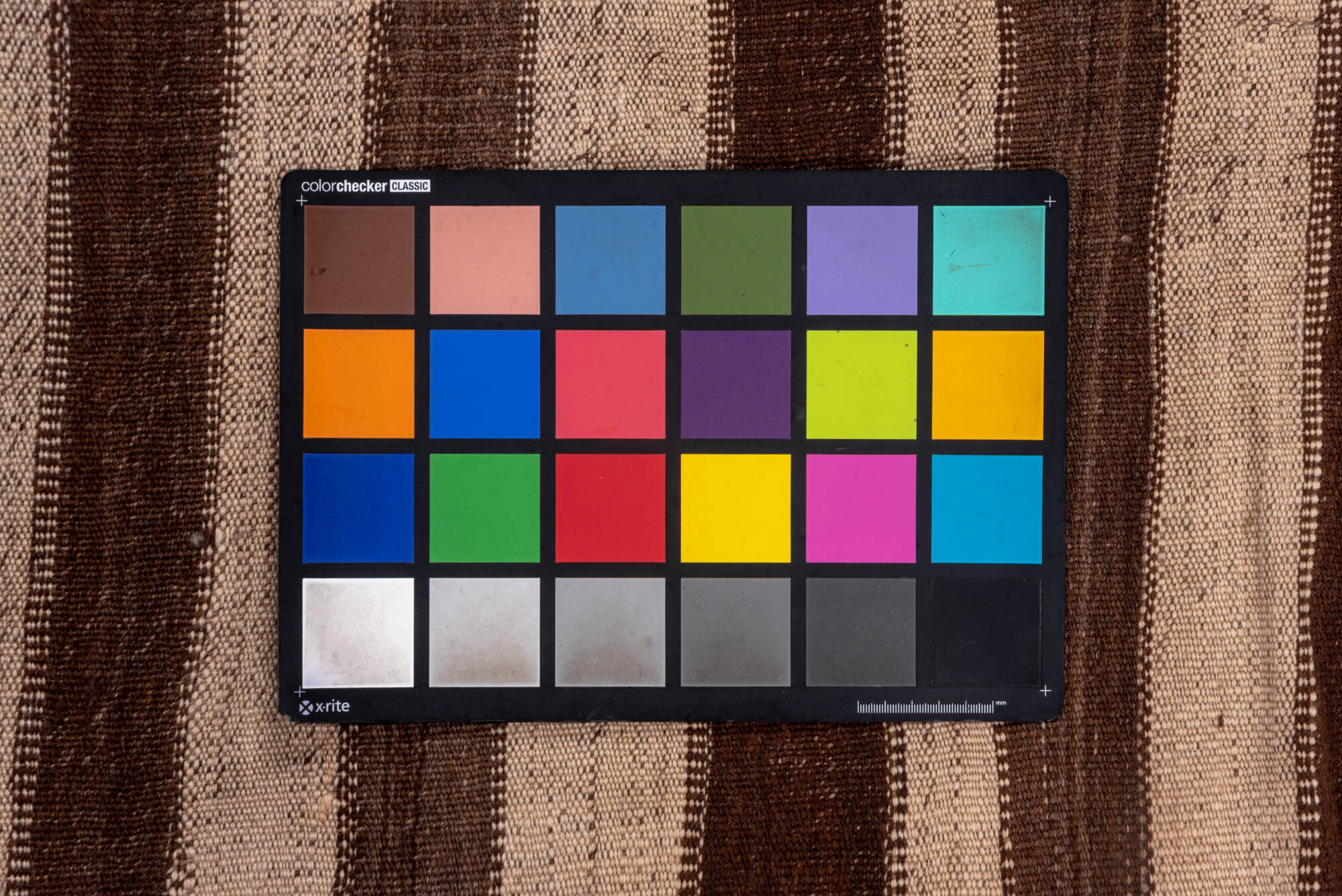 5' x 11' one-of-a-kind handmade vintage Kilim runner rug. Color palette: brown, gray, light gray, off-white, pink, redwood