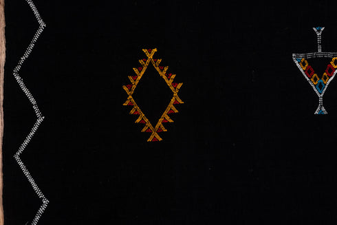 Vintage Cactus Kilim Area Rug (6' x 8')