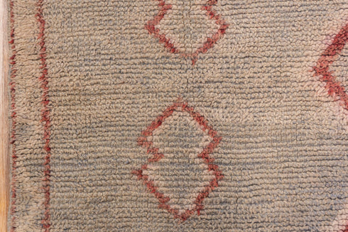 Vintage Moroccan Runner Rug (4' x 14')