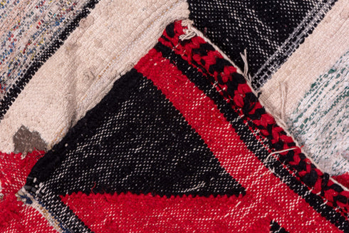 Vintage Rag Rug Area Rug (5' x 8')