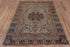 Antique Mohtasham Kashan Area Rug (4' x 6')