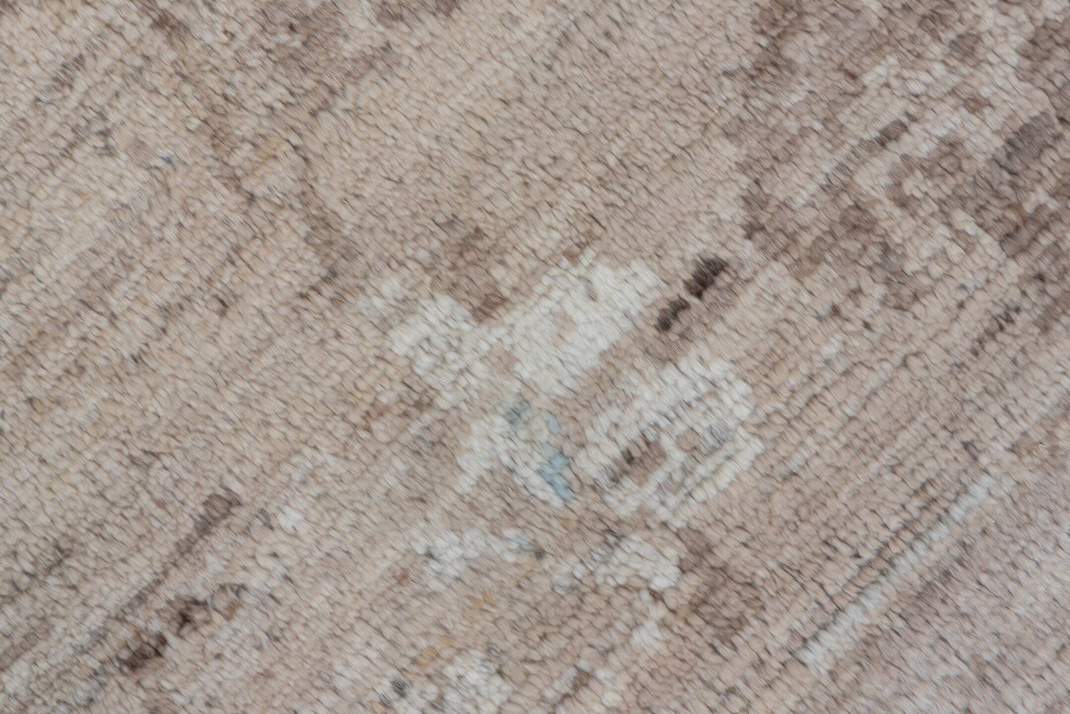 8' x 12' one-of-a-kind handmade vintage large size rug. Color palette: pink, gray, light gray, off-white, gainsboro, linen