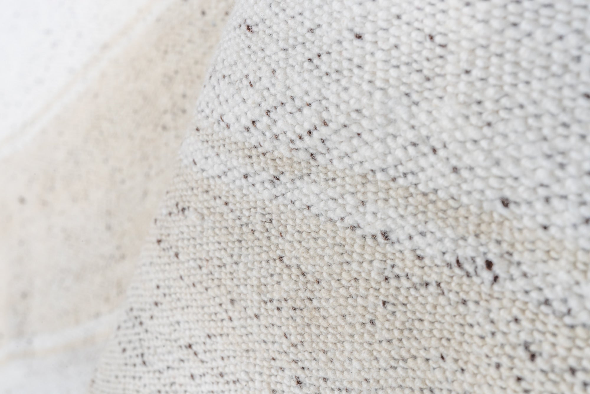 4' x 12' one-of-a-kind handmade vintage Flatweave runner rug. Color palette: gainsboro, gray, lavender blush, light gray