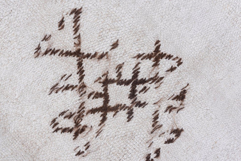 Vintage Hemp Kilim Area Rug (7' x 12')