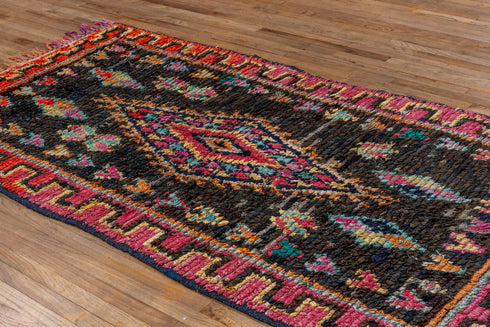 Vintage Rag Rug Area Rug (4' x 8')
