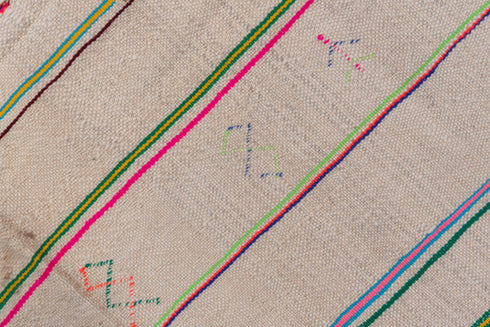 Vintage Textile Runner Rug (4' x 10')