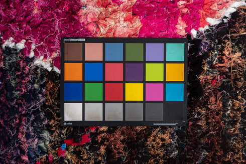 Vintage Rag Rug Area Rug (5' x 8')