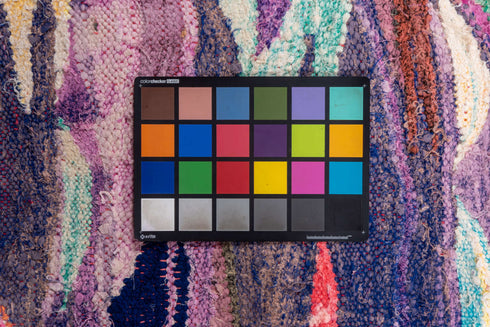 Vintage Rag Rug Area Rug (4' x 7')