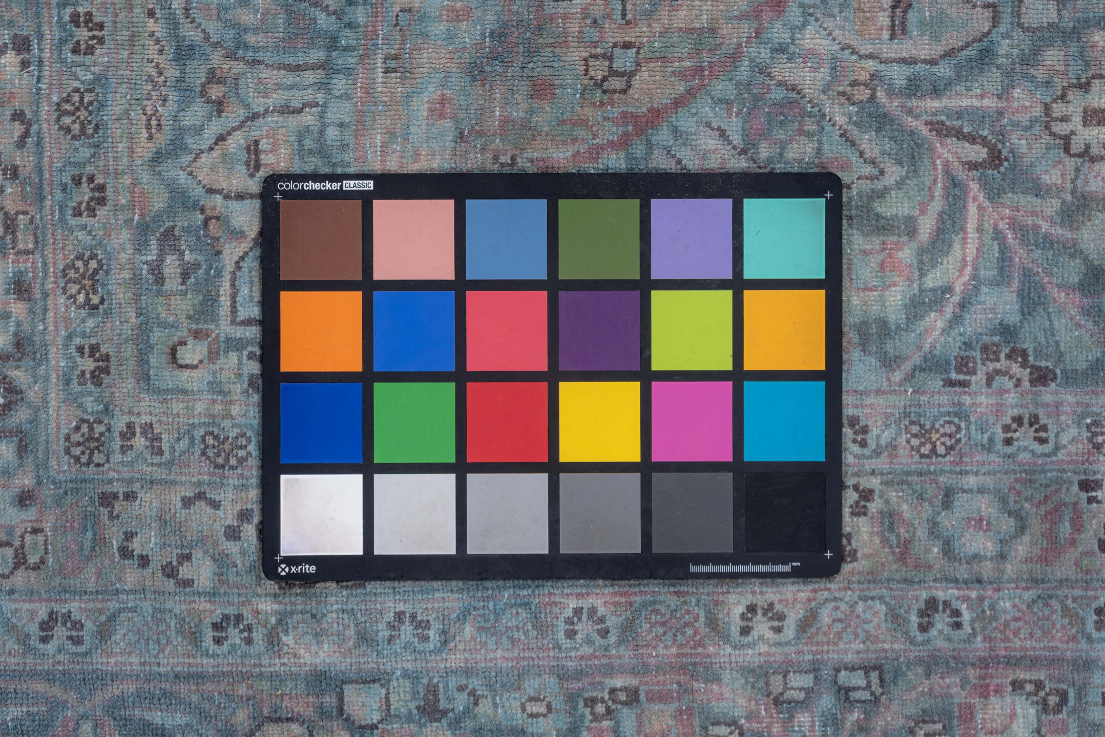 8' x 11' one-of-a-kind handmade vintage Khorassan large size rug. Color palette: gray, light gray, blue, light blue