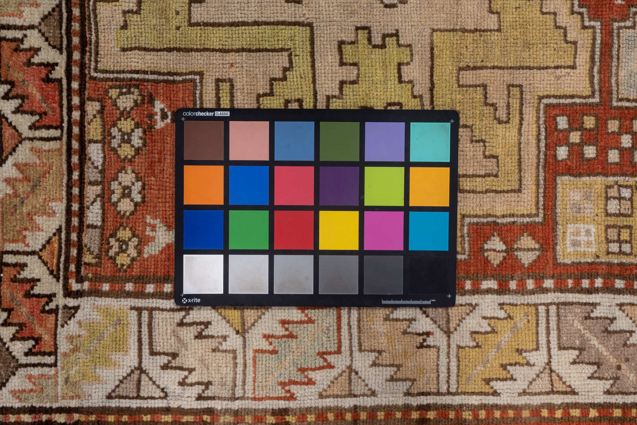 3' x 6' one-of-a-kind handmade vintage Caucasian small size rug. Color palette: brown, gray, light gray