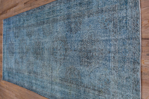 Vintage Overdyed Runner Rug (4' x 12')