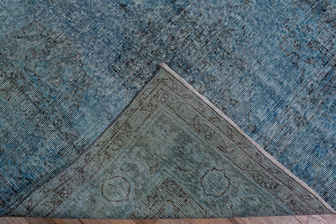 Vintage Overdyed Runner Rug (4' x 12')