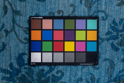 Vintage Overdyed Area Rug (4' x 5')