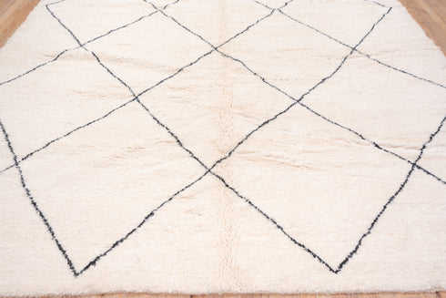 Vintage Moroccan Area Rug (10' x 13')