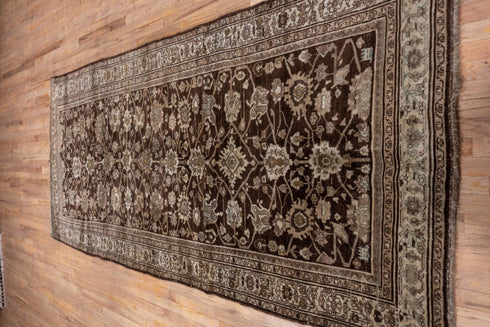 Antique Bidjar Runner Rug (4' x 10')