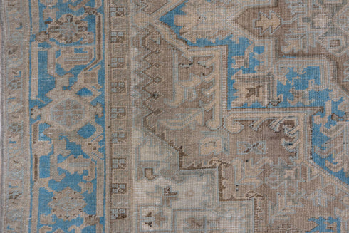 Antique Heriz Area Rug (6' x 9')