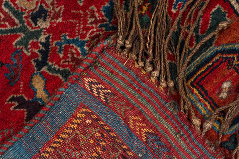 Antique Qashqai Area Rug (5' x 8')