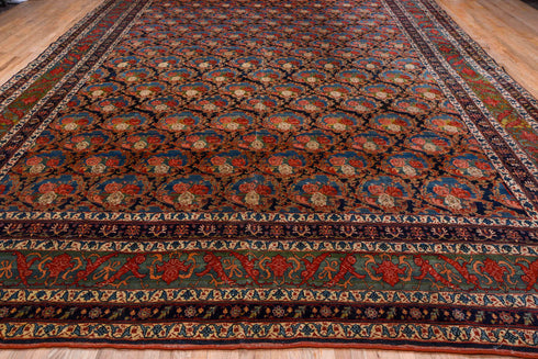 Vintage Bidjar Area Rug (13' x 21')