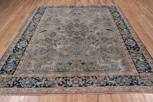 Vintage Tabriz Area Rug (7' x 10')