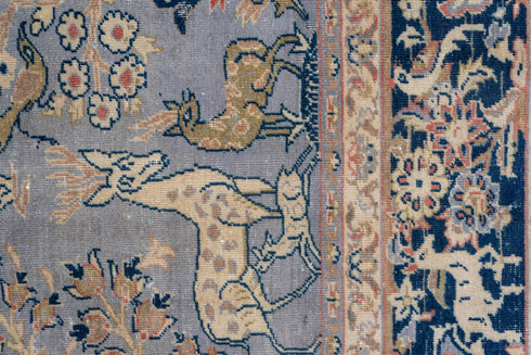 Vintage Tabriz Area Rug (7' x 10')