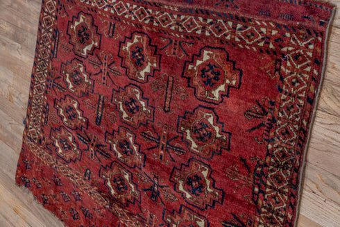 Vintage Torkaman Area Rug (2' x 4')