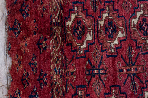 Vintage Torkaman Area Rug (2' x 4')