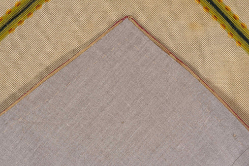 Vintage Needlepoint Area Rug (6' x 7')