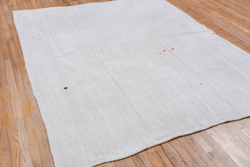 Vintage Hemp Kilim Area Rug (6' x 8')