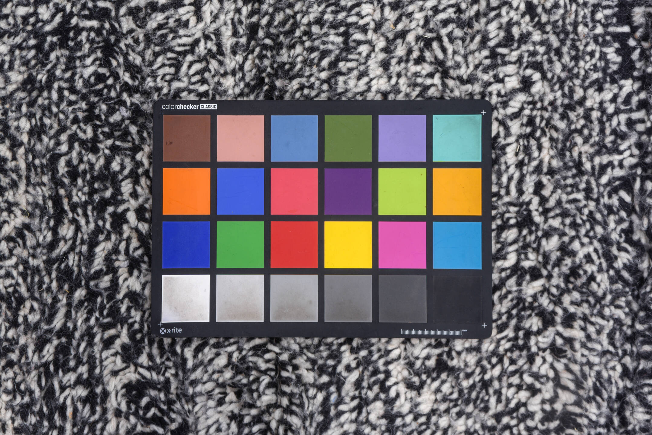 5' x 7' one-of-a-kind handmade vintage Moroccan rug. Color palette: black, charcoal, dark gray, dim gray, gainsboro, gray