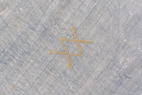 Vintage Cactus Kilim Area Rug (6' x 9')