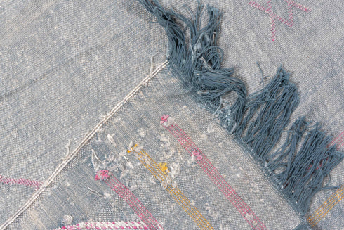 Vintage Cactus Kilim Area Rug (6' x 9')