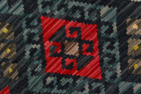 Vintage Kilim Runner Rug (2' x 8')