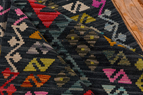 Vintage Kilim Runner Rug (2' x 8')