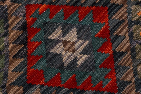 Vintage Kilim Runner Rug (2' x 9')